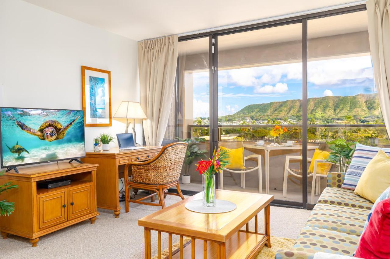 Great Diamond Head Views, 2Br Condo With Free Parking! Honolulu Luaran gambar